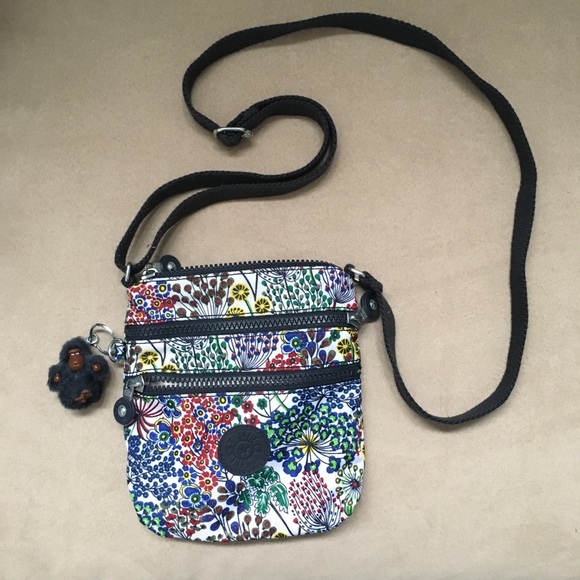 Kipling Handbags - Kipling Crossbody Floral Printed Purse